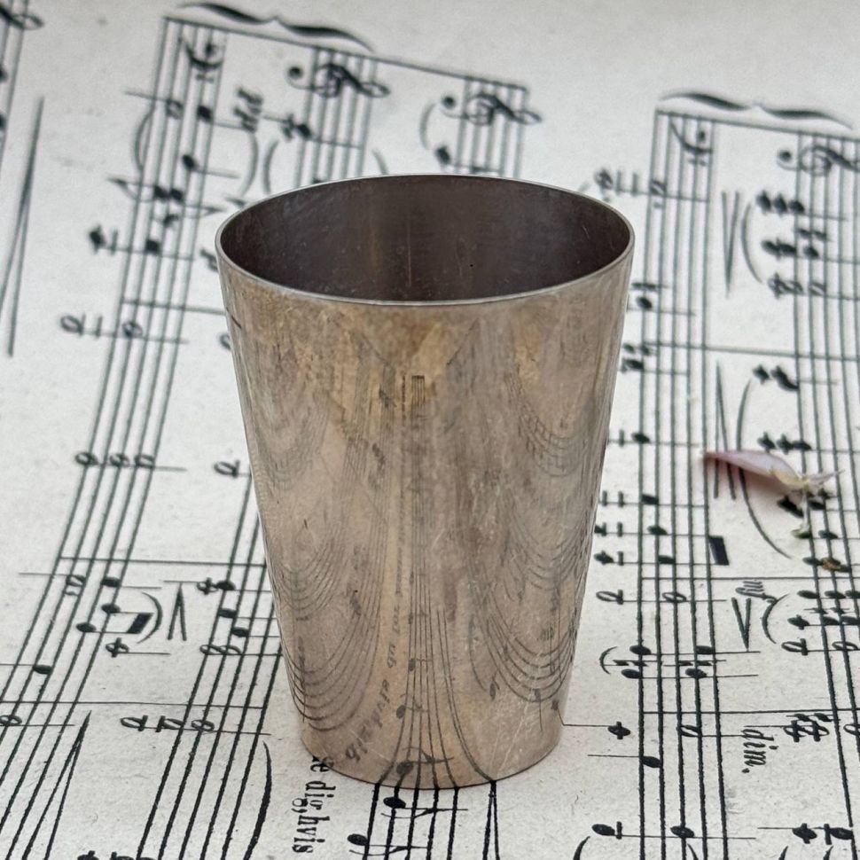 Рюмка 25 мл серебрение