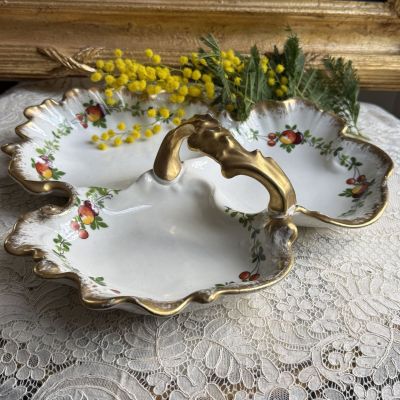 Менажница с ручкой Кабаретка 30 см Франция 