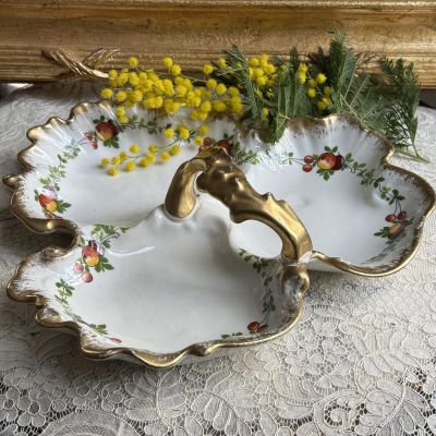 Менажница с ручкой Кабаретка 30 см Франция 