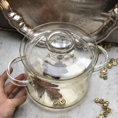 Кастрюля стекло 1,5 л