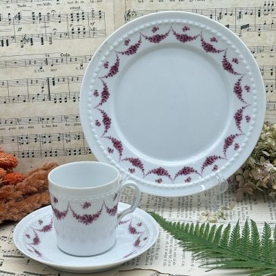 Чайное трио Furstenberg Rosenranke 190 мл Германия 