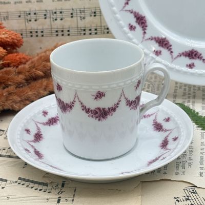 Чайное трио Furstenberg Rosenranke 190 мл Германия 