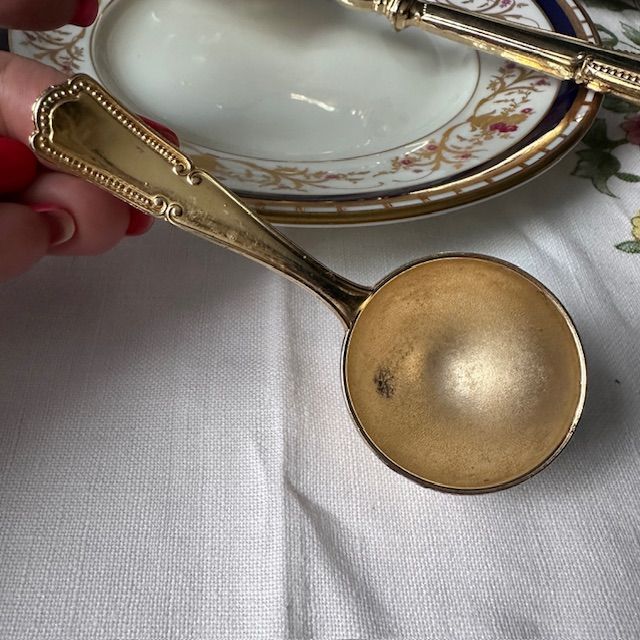 Ложка дозатор для кофе 10 см металл