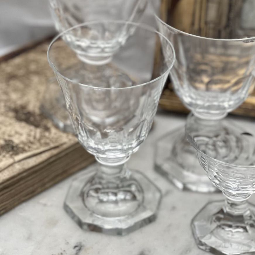 Бокал на восьмигранном основании 150 мл Elis Bergh хрусталь Швеция