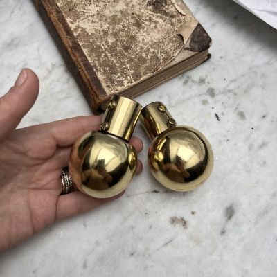 Навершие для карниза Шар 5 см металл пара