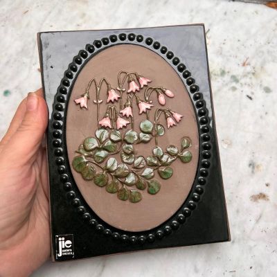 Изразец керамика 13х17 ручная работа