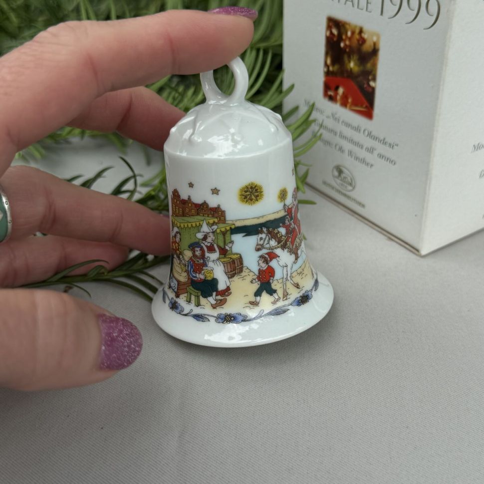 Колокольчик рождественский 1999 Hutschenreuther Германия