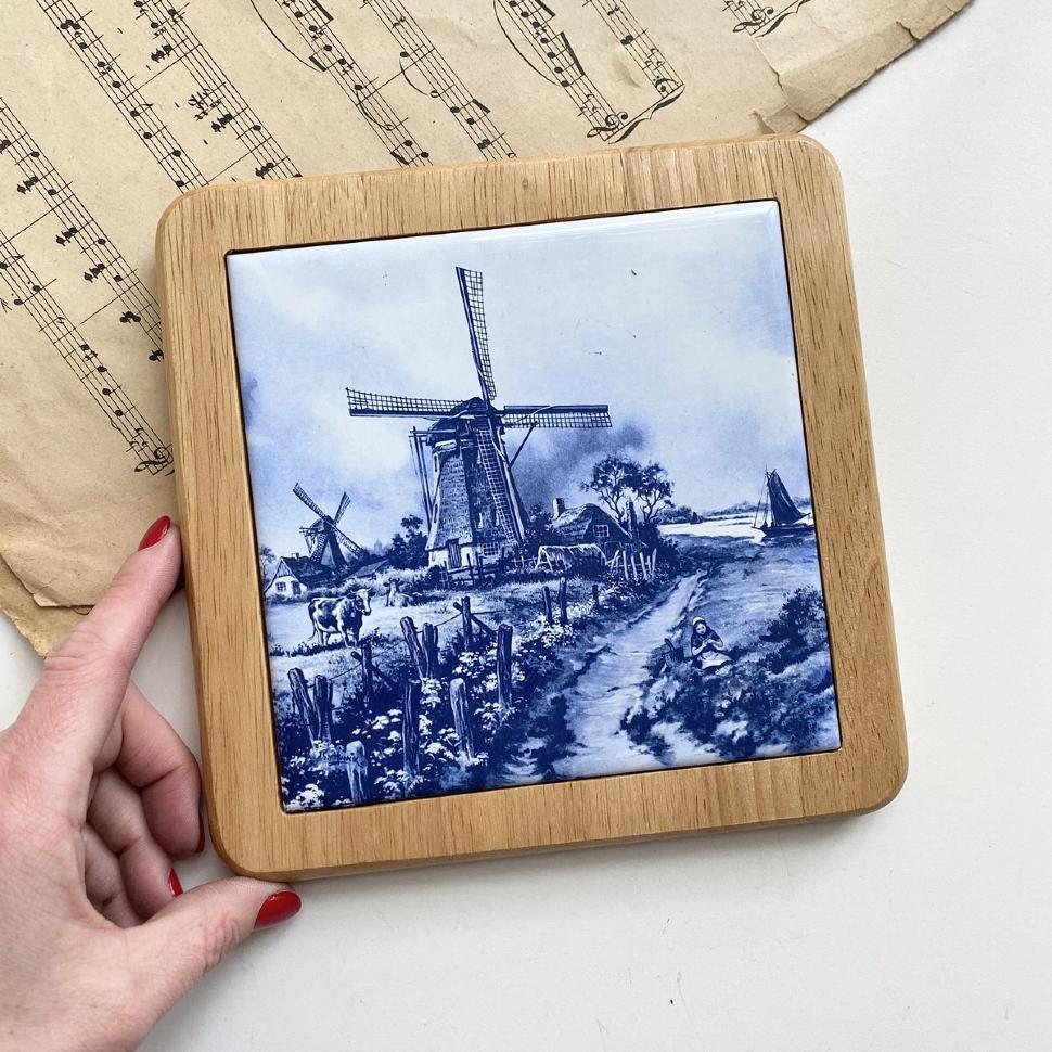 Подставка под горячее изразец Голландия