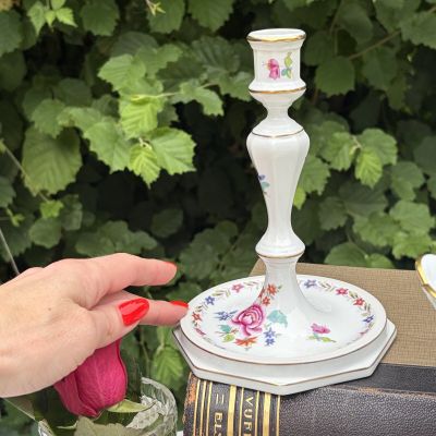 Подсвечник Herend Victoria pattern 18 см фарфор Венгрия