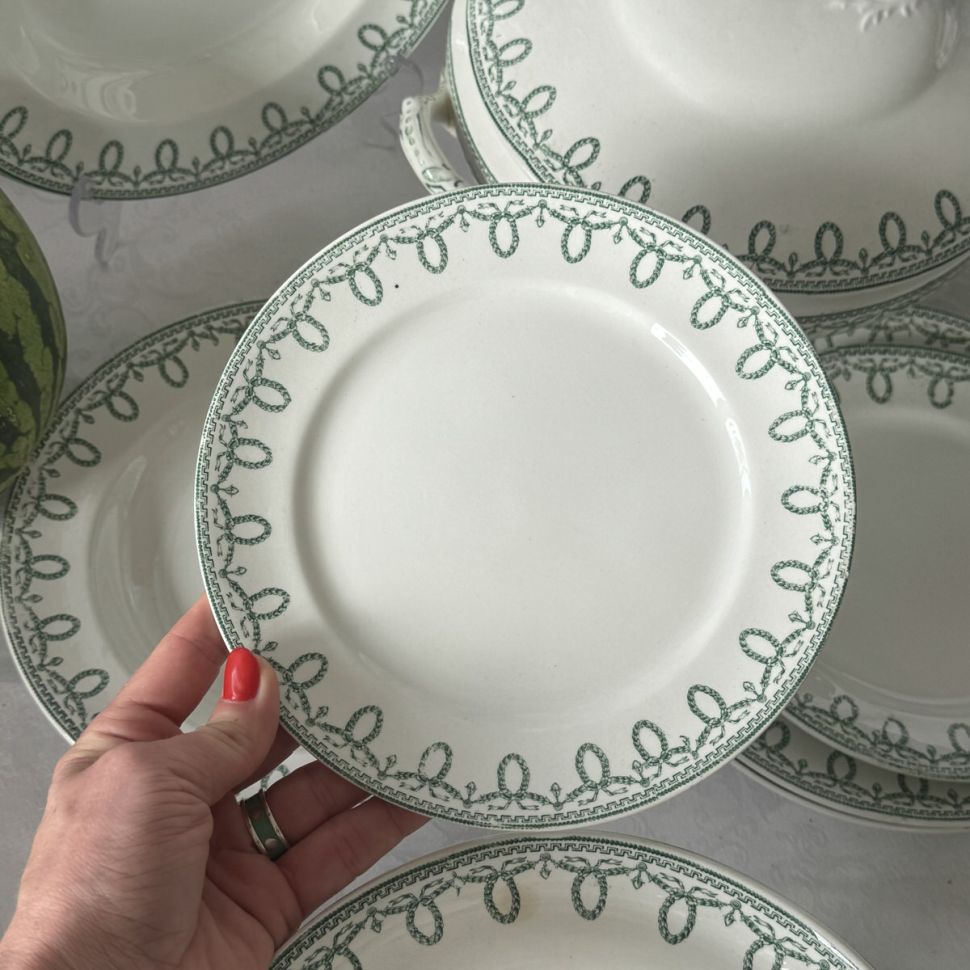 Тарелка Boch Freres Bonaparte 20 см Бельгия