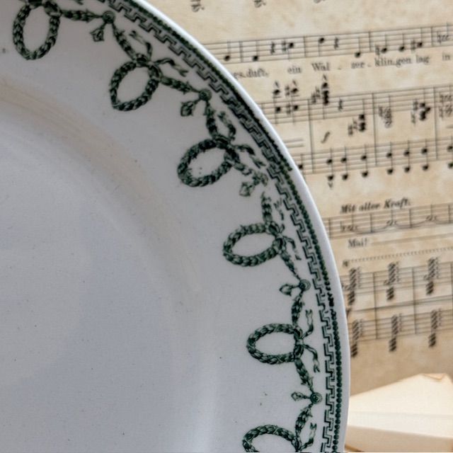 Тарелка Boch Freres Bonaparte 20 см Бельгия