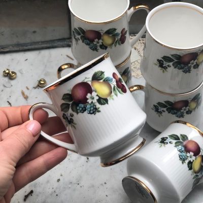 Кружка чайная, 200мл, Sheriden, Staffordshire, костяной фарфор Англия