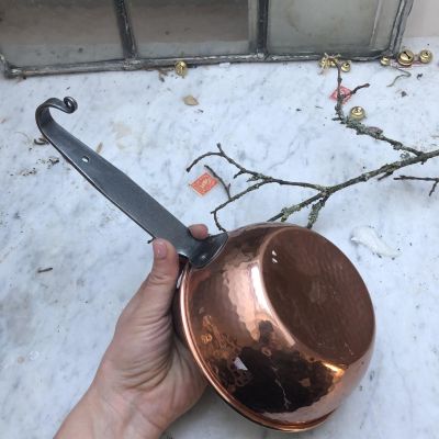 Ковш черпак медь "молотковая чеканка" Швеция 0,5л