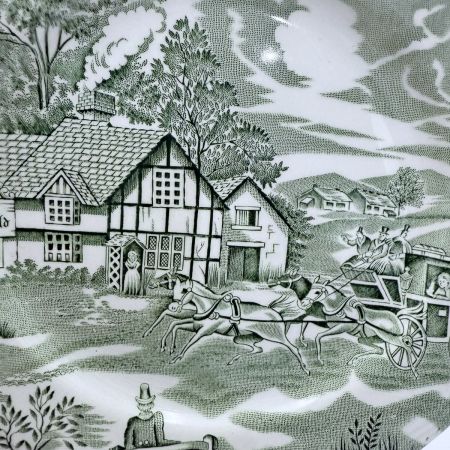 Тарелка Luneville English Style 21 см Франция 
