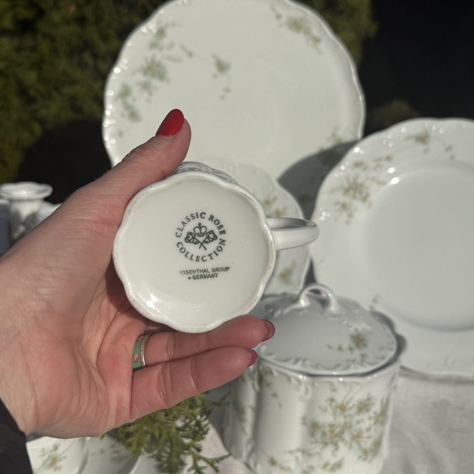 Молочник Rosenthal Monbijou Полевые цветы 230 мл Германия