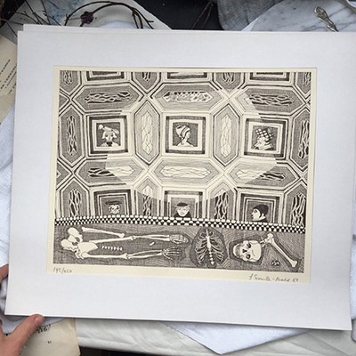 Гравюра Замок Грипсхольм Швеция 8