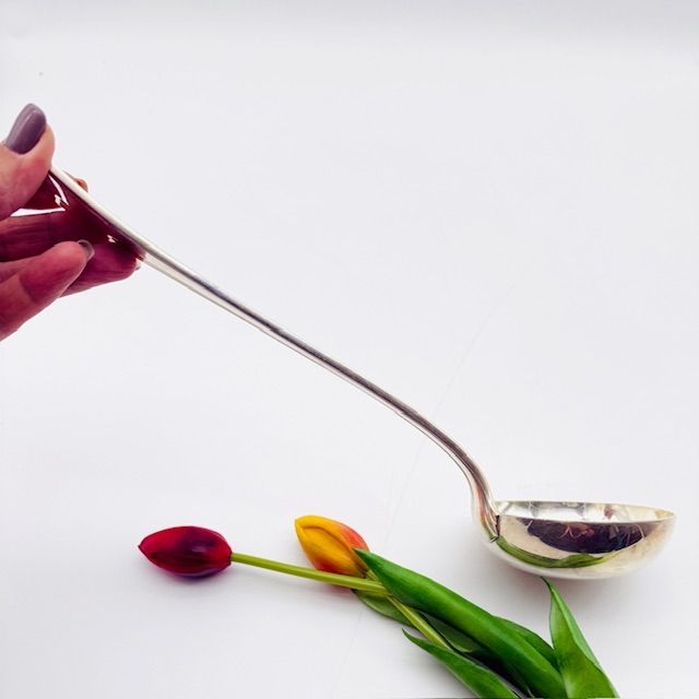 Половник Christofle 32 см серебрение Франция середина 20 в.