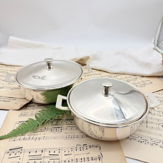 Террин с крышкой Solo 1,5 л серебрение 100 Голландия