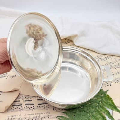 Террин с крышкой Solo 1,5 л серебрение 100 Голландия