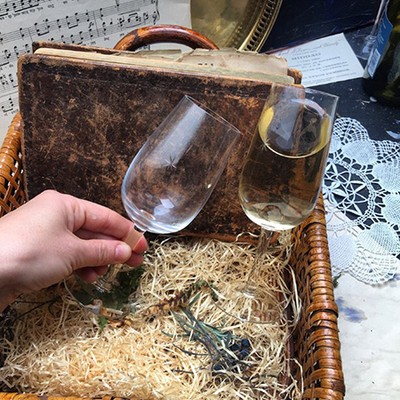 Бокал хрустальный со звездой Kosta Boda