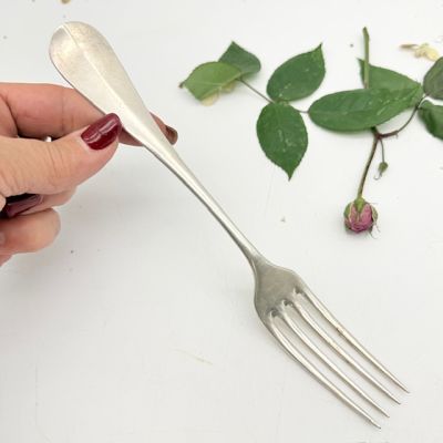 Вилка столовая 22 см серебрение Франция 