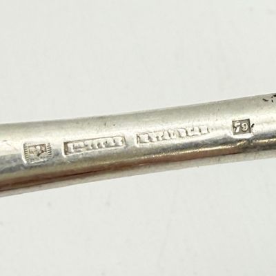 Вилка столовая 22 см серебрение Франция 