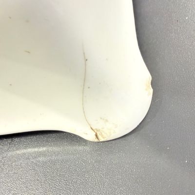 Весы старинные рыночные с двумя чашами Herzog 36 см чугун фаянс