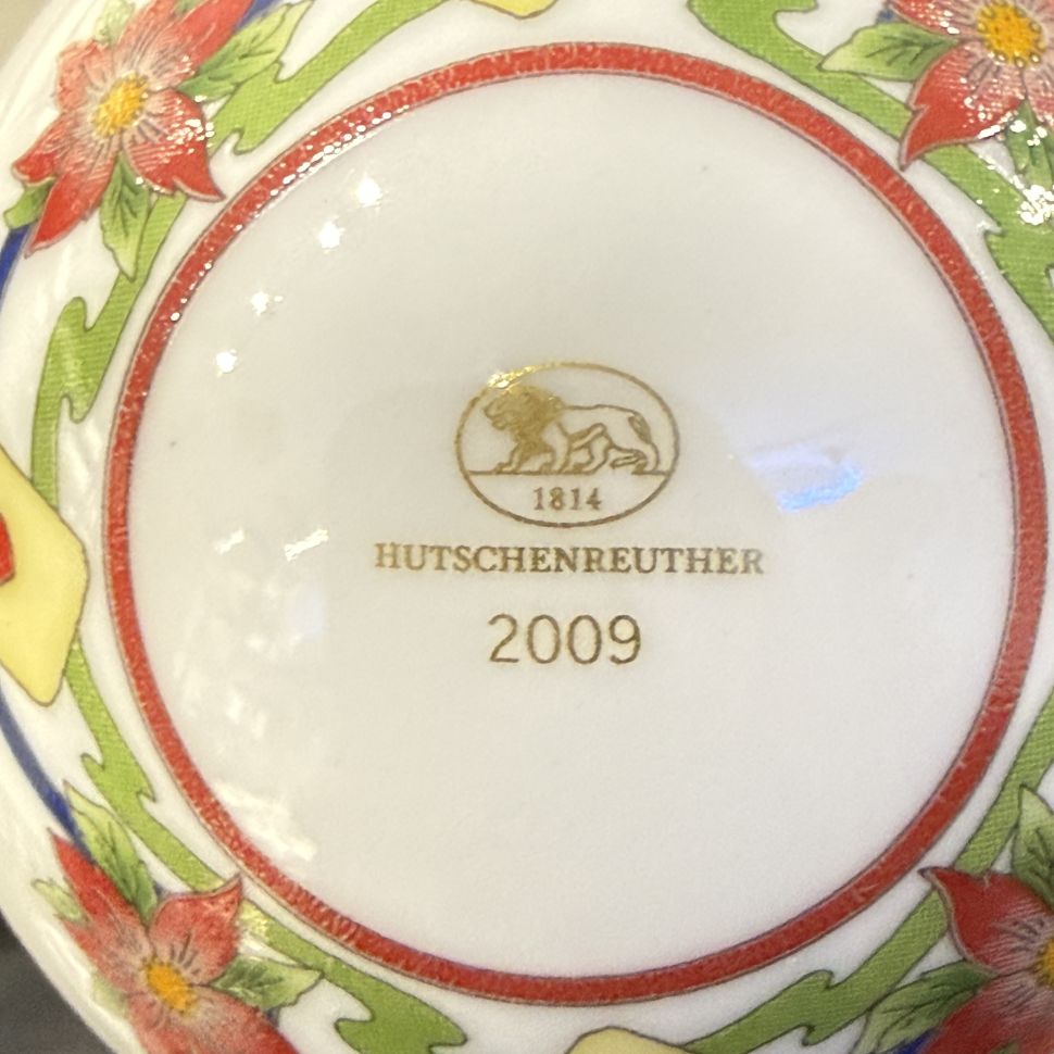 Подвес Шар рождественский 2009 Hutschenreuther Германия