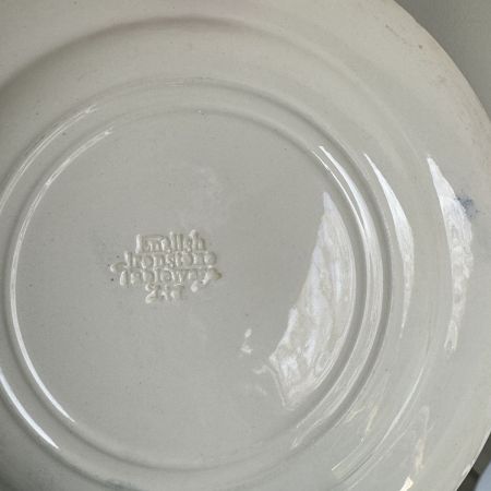 Тарелка Staffordshire Dickens 22 см Ironstone Англия