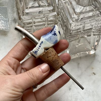 Пробка с дозатором Башмак Delft Голландия