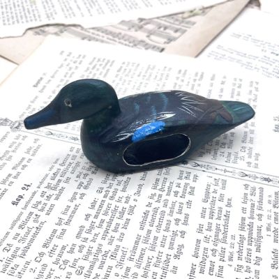 Кольцо для салфетки Утка 16 см дерево