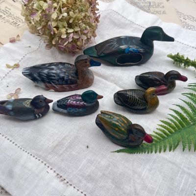 Кольцо для салфетки Утка 16 см дерево