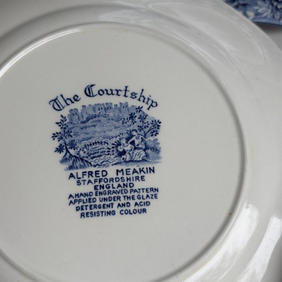 Тарелка Alfred Meakin The Coutship 20 см Англия