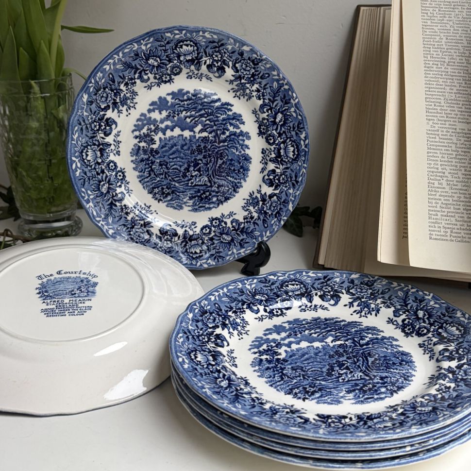 Тарелка Alfred Meakin The Coutship 20 см Англия