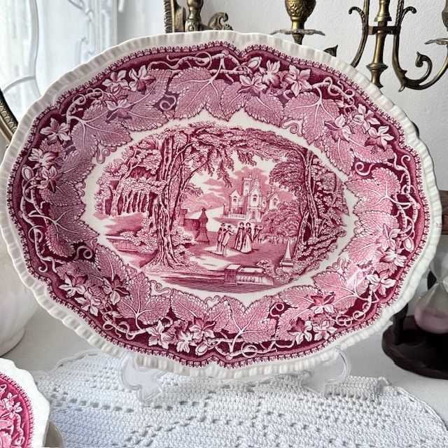 Блюдо овал Mason's Vista 34 см Англия