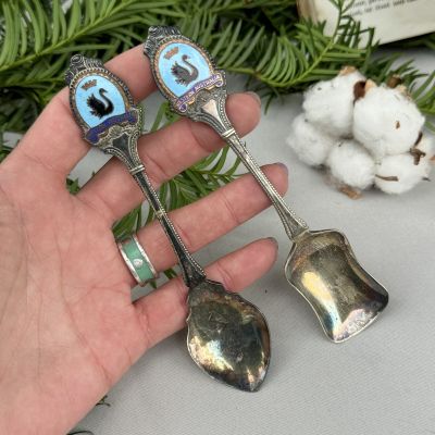 Ложка лопатка Western Australia 14 см мельхиор набор 2 шт.