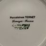 Розетка блюдце Limoges Ternet Синицы 11 см Франция