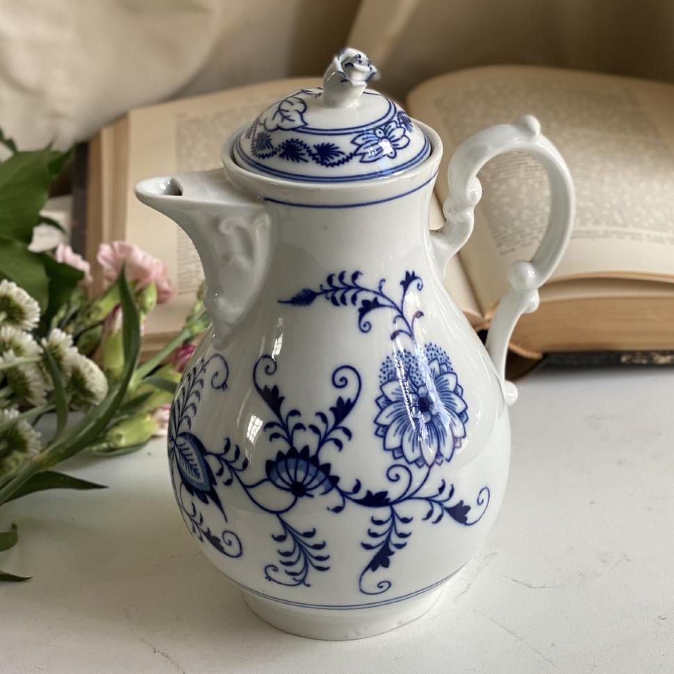 Кофейник 1 л Богемия Indisch Blau