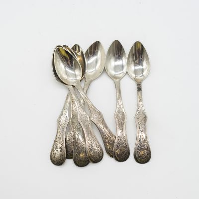 Ложка кофейная Цветы