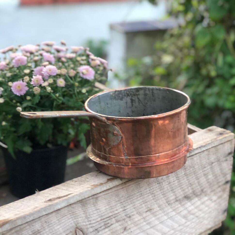 Ковш 1,7 л медь чугун