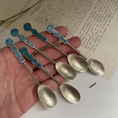 Ложка кофейная 10 см мельхиор