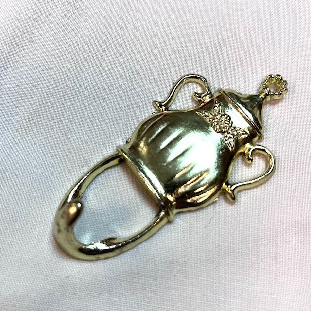 Крючок настенный Сахарница 8 см латунь