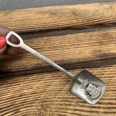 Ложка чайная Лопата 11 см Голландия нейзильбер