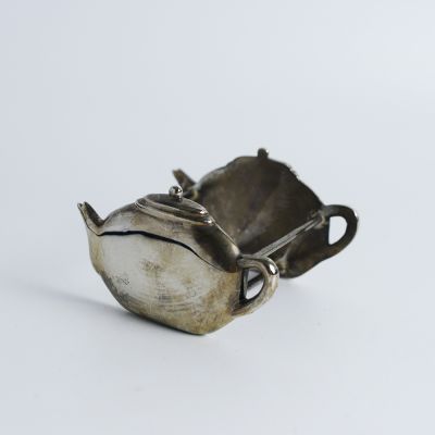 Подставка для чайных пакетиков мельхиор