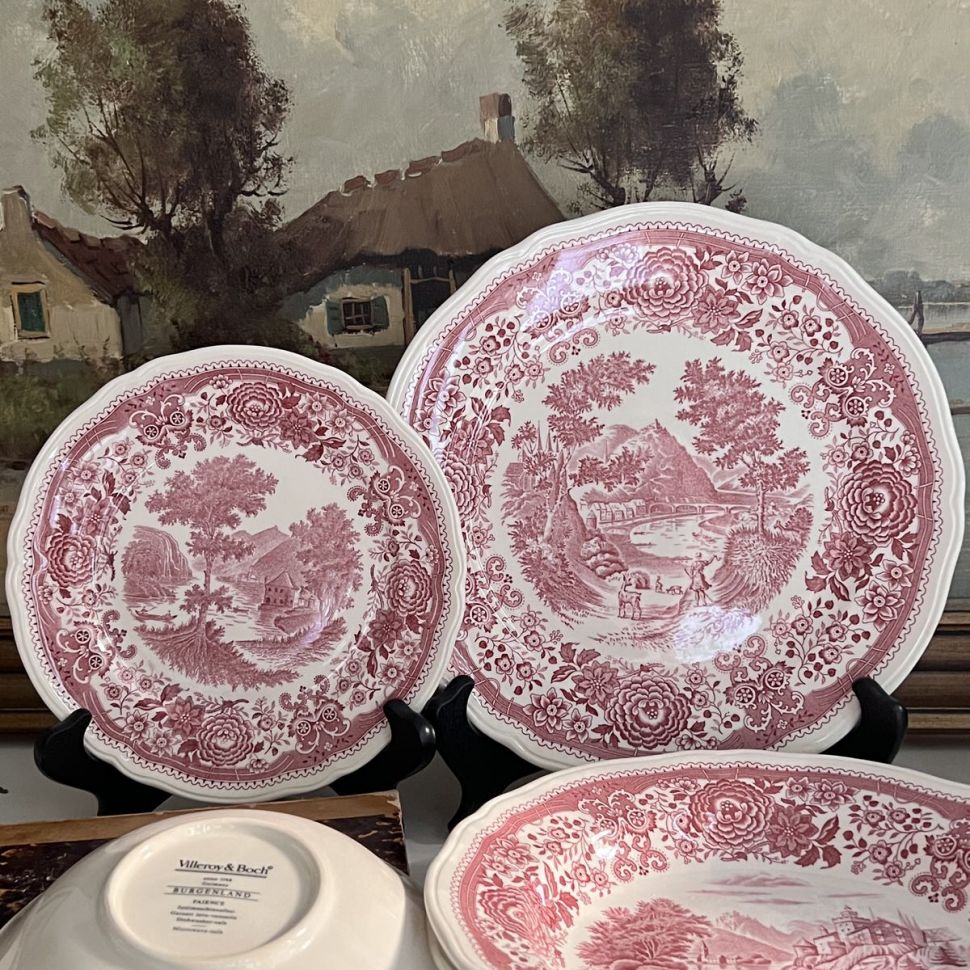 Тарелка глубокая 23 см ВиллеройБох Burgenland фарфор Германия