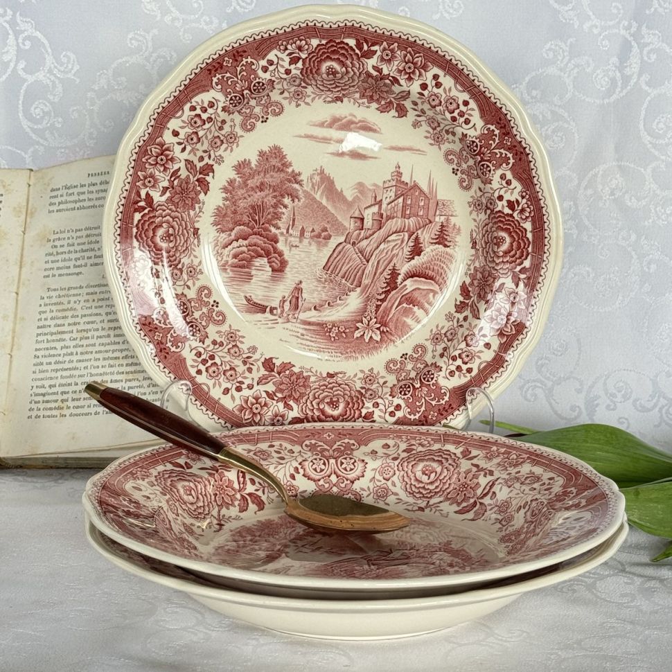 Тарелка глубокая 23 см ВиллеройБох Burgenland фарфор Германия