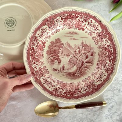 Тарелка глубокая 23 см ВиллеройБох Burgenland фарфор Германия