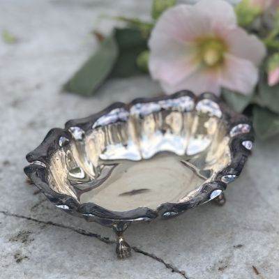 Мыльница мельхиор