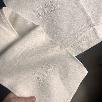 Полотенце кухонное 53х73 см лен вышивка