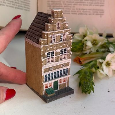 Статуэтка Голландский домик 10 см керамика